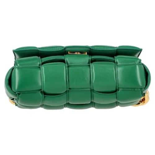 Pre-owned Leather Shoulder Bag - Bottega Veneta Vintage - Modalova