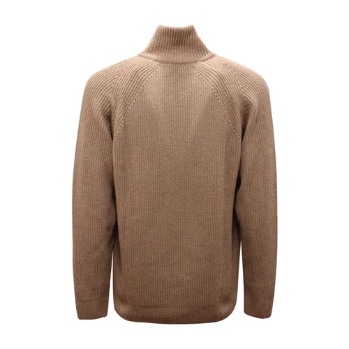 Half Zip Wool Blend Sweater - Brooksfield - Modalova