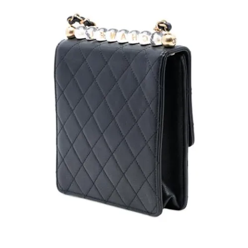 Pre-owned Leather Crossbody Mini Bag - Chanel Vintage - Modalova