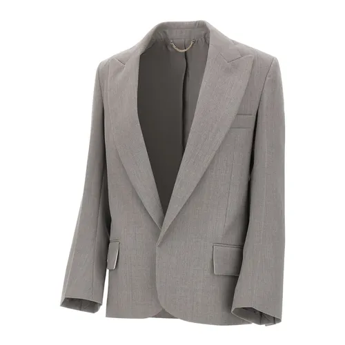 Sculptural Sleeve Jacket - Victoria Beckham - Modalova