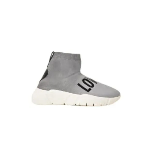 Laced Flat Shoes - Moschino - Modalova