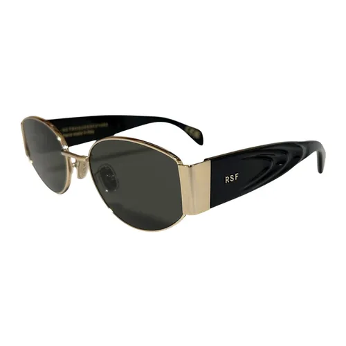 Black Rectangular Sunglasses - Retrosuperfuture - Modalova