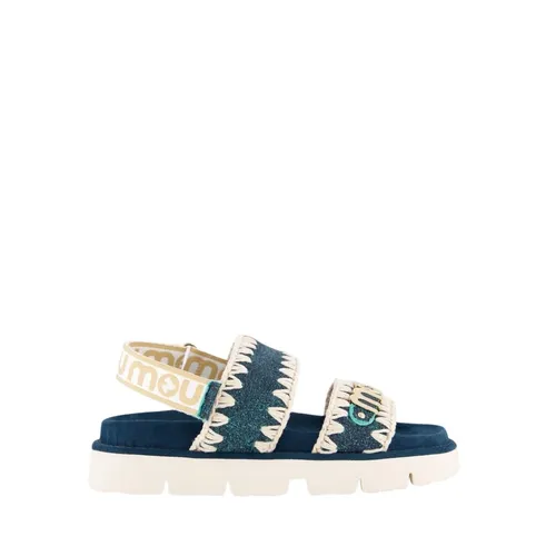 Denim Back Strap Bio Sandal - Mou - Modalova