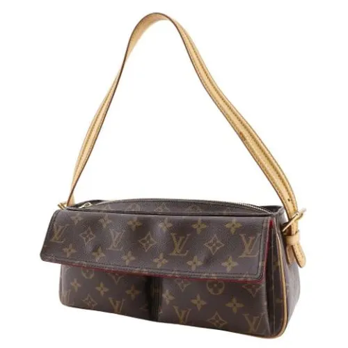 Pre-owned Vintage Canvas Shoulder Bag - Louis Vuitton Vintage - Modalova
