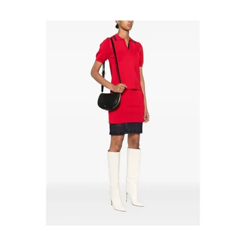 Black Grained Leather Shoulder Bag - Wandler - Modalova
