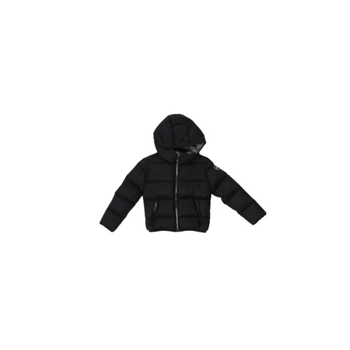 Black Hooded Jacket with Side Logo - Colmar - Modalova
