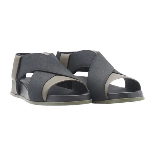 Sandali Atonik nero e verde - Camper - Modalova