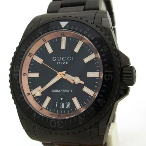 Pre-owned Dive Wristwatch - Gucci Vintage - Modalova