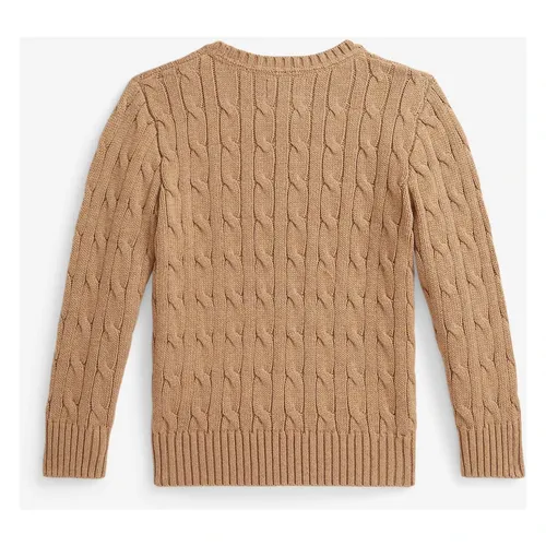 Cable-Knit Cotton Jumper - Ralph Lauren - Modalova