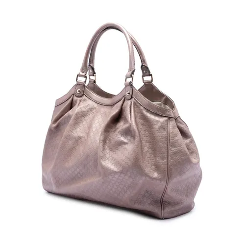 Pre-owned Vintage Microguccissima Tote Bag - Gucci Vintage - Modalova