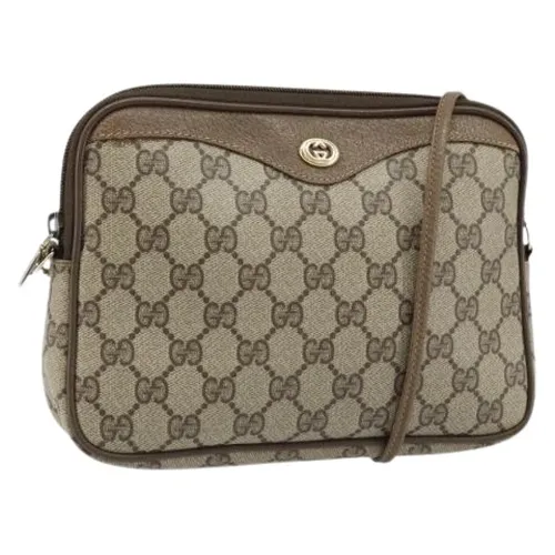 Pre-owned Vintage GG Canvas Shoulder Bag - Gucci Vintage - Modalova