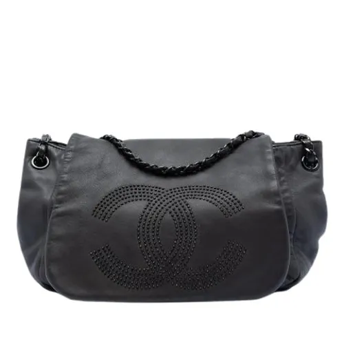 Pre-owned Leather Shoulder Bag - Chanel Vintage - Modalova