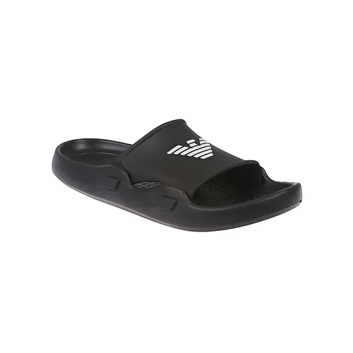 Black Platform Sandals - Emporio Armani - Modalova