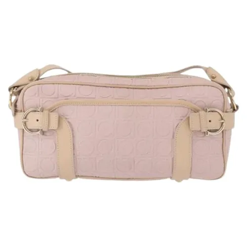Pre-owned Leather Shoulder Bag - Salvatore Ferragamo Pre-owned - Modalova