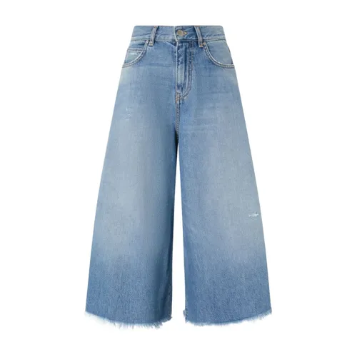 Fringed Flared Jeans - Pinko - Modalova