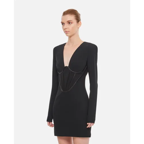 Bodycon Corset Mini Dress - Versace - Modalova