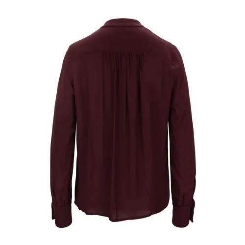 Slip-On Blouse with Logo Details - Elisabetta Franchi - Modalova