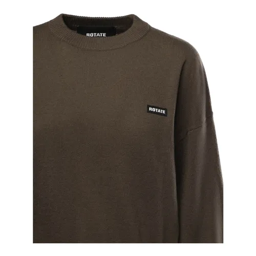 Basic Crewneck Sweater - Rotate Birger Christensen - Modalova