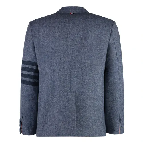 Wool single-breasted blazer - Thom Browne - Modalova