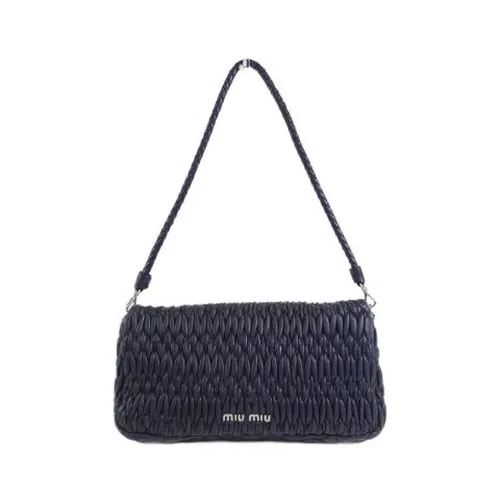 Pre-owned Leather Shoulder Bag - Miu Miu Pre-owned - Modalova