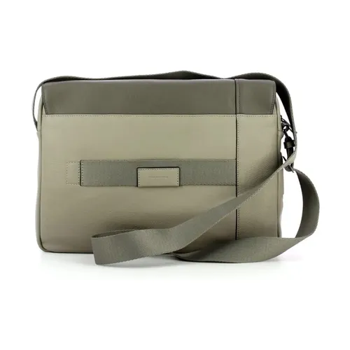 Gray Laptop Messenger Bag - Piquadro - Modalova