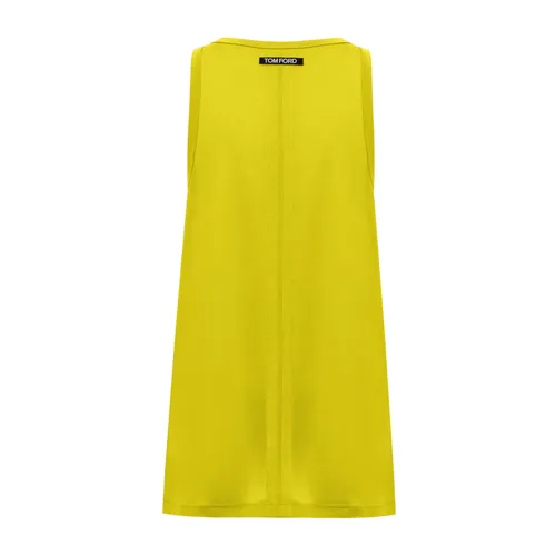 Silk Sleeveless Top - Tom Ford - Modalova