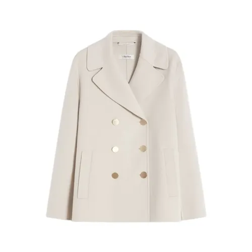 Wool Broadcloth Jacket - Max Mara - Modalova
