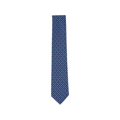 Corbata de seda estampada - Ferragamo - Modalova