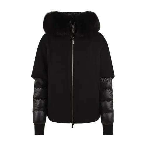 Black Pegaso-Cwr Coat - Moorer - Modalova