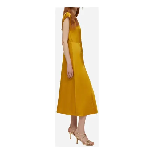 Adele Midi Satin Dress - Pennyblack - Modalova