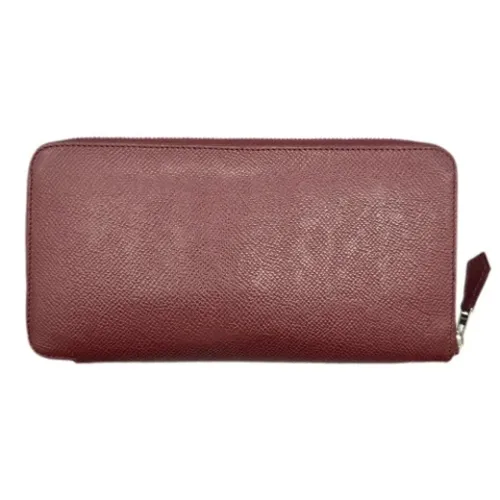 Pre-owned Leather wallets - Hermès Vintage - Modalova