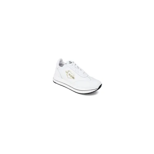 Leather Low Top Sneakers - Love Moschino - Modalova