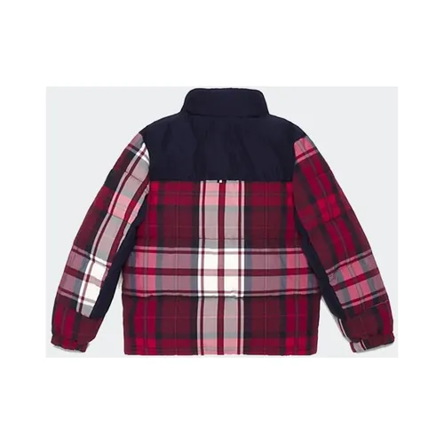 Padded Jacket with High Collar - Tommy Hilfiger - Modalova