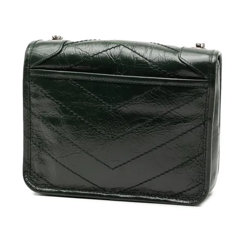 Pre-owned Leather Shoulder Bag - Saint Laurent Vintage - Modalova