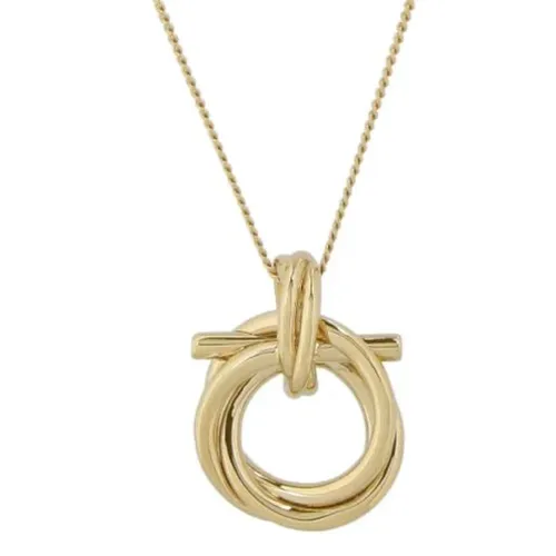 Gancini Pendant Necklace - Ferragamo - Modalova
