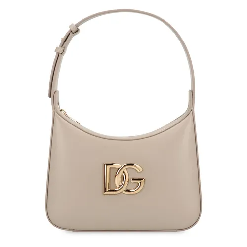 Leather Shoulder Bag - Dolce & Gabbana - Modalova