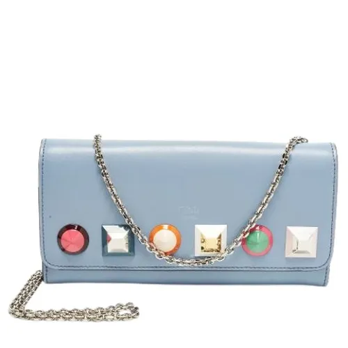 Pre-owned Leather Clutch - Fendi Vintage - Modalova