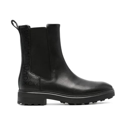 Stivaletti Chelsea Neri Stile Casual - Calvin Klein - Modalova