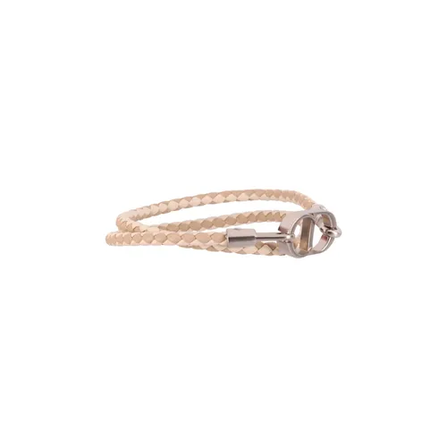 CD Icon Woven Leather Double Bracelet - Dior - Modalova