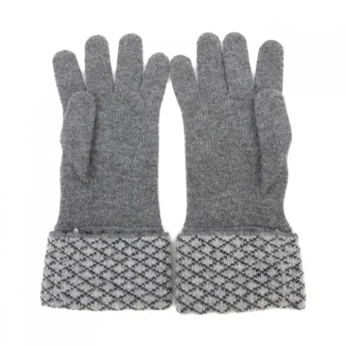 Pre-owned Cashmere Warm Gloves - Chanel Vintage - Modalova