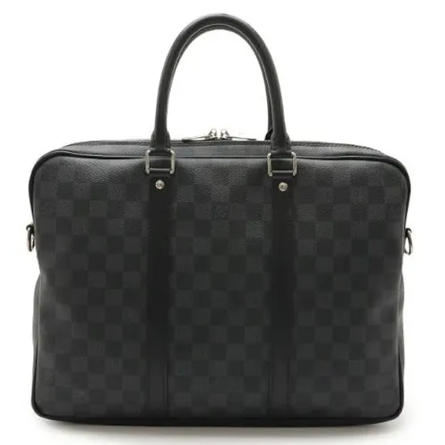 Pre-owned PDV PM Damier Graphite Briefcase - Louis Vuitton Vintage - Modalova