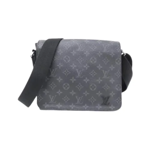 Pre-owned Monogram Eclipse Shoulder Bag - Louis Vuitton Vintage - Modalova