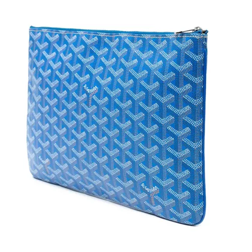 Pre-owned Printed Flat Pouch - Goyard Vintage - Modalova