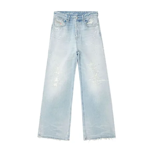 Jeans > Wide Jeans - - Diesel - Modalova