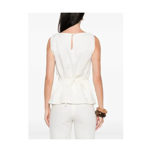 Knot Detail Sleeveless Linen - Faithfull the brand - Modalova