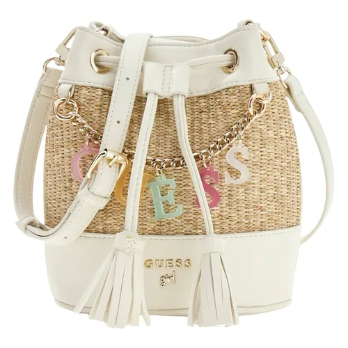 Straw Mini Bucket Bag - Guess - Modalova