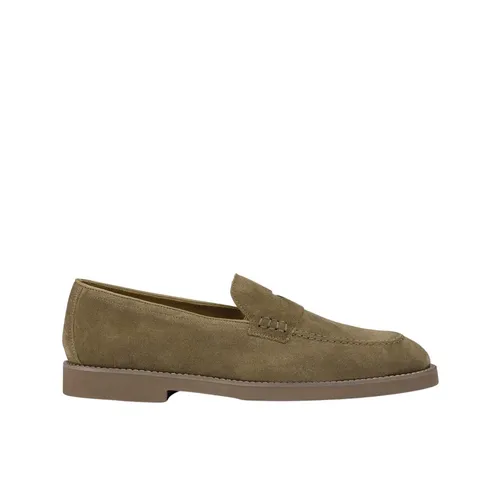 Suede Loafer - Doucal's - Modalova