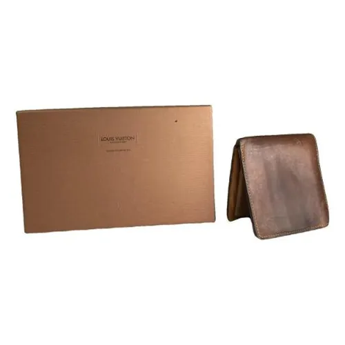 Pre-owned Leather Wallet - Louis Vuitton Vintage - Modalova