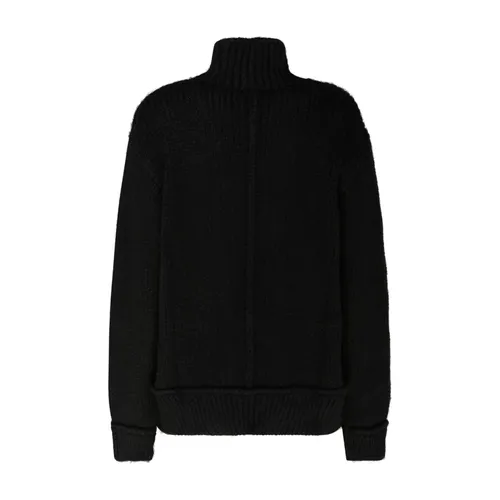 Black Alpaca Roll Neck Sweater - Tom Ford - Modalova