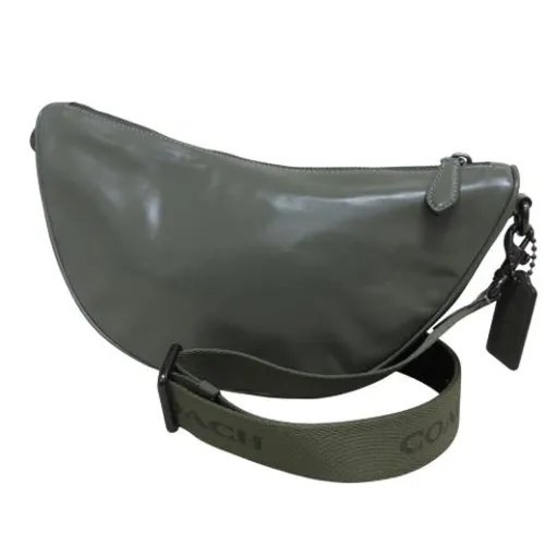 Pre-owned Hall Soft Sling Leather Shoulder Bag - Coach Pre-owned - Modalova